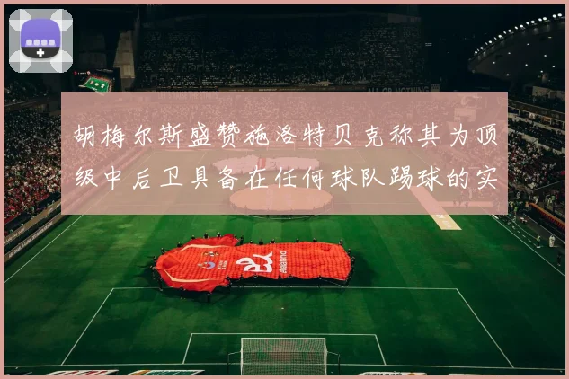 胡梅尔斯盛赞施洛特贝克称其为顶级中后卫具备在任何球队踢球的实力